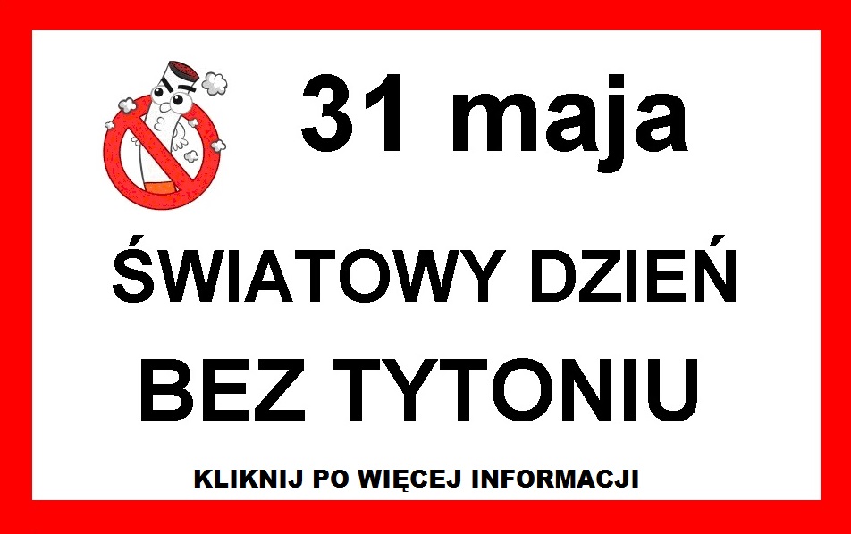 swiatowy dzien bez tytoniu