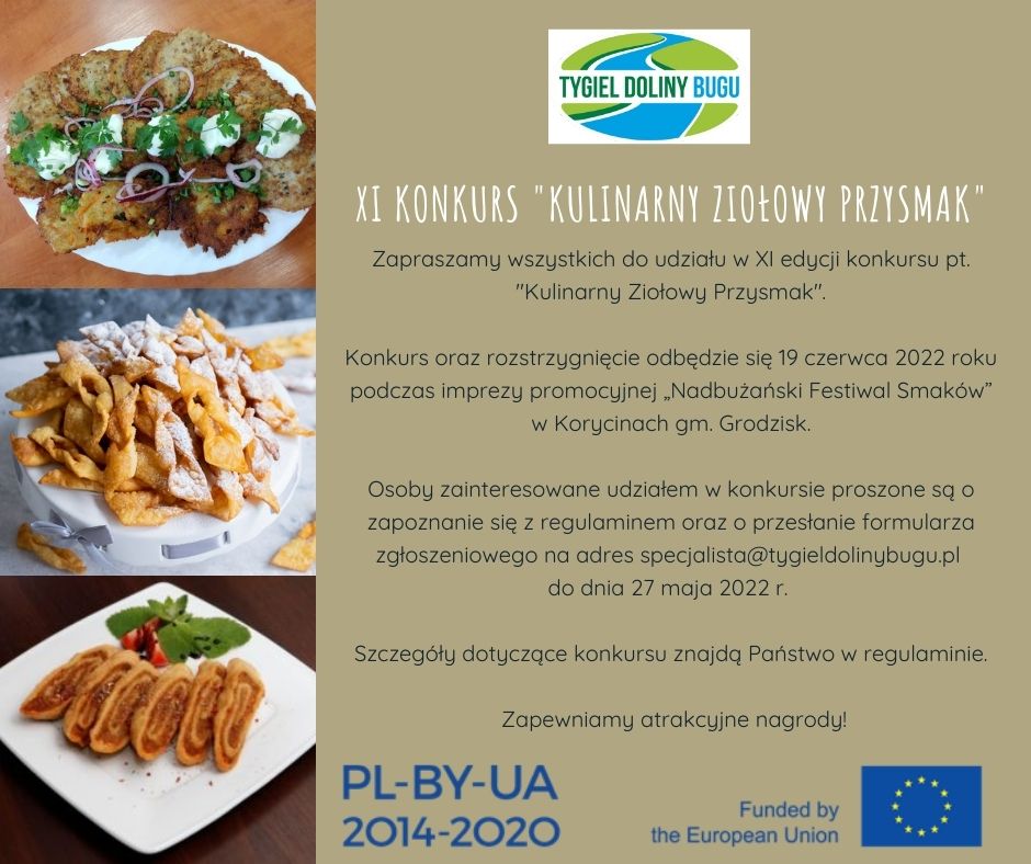 Kulinarny Ziołowy Przysmak 2022 plakat